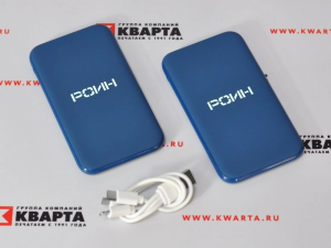 Лазерная гравировка на powerbank