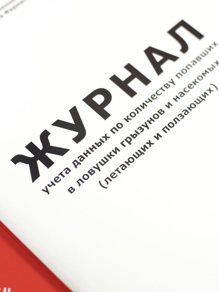 Журнал учета данных с шитьем в накидку на две скобы