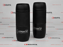 Термокружки с лазерной гравировкой логотипа для "АГРОАНГАР"