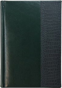 Ежедневник недатированный А5, Sevilia, зеленый, комбинированный