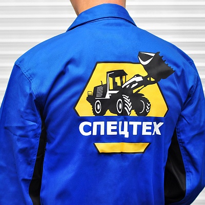 Печать на спецодежде "СПЕЦТЕХ"