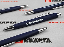 Шариковая ручка Smart с NFC-чипом и УФ-печатью для "ВОРОНЕЖ-ПАЙП"