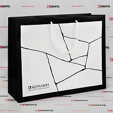 Ламинированные бумажные пакеты с логотипом