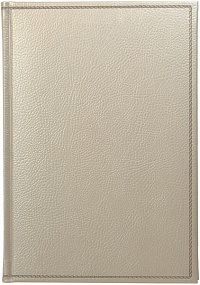 Ежедневник недатированный А5, Bufalino, серебристо-серый
