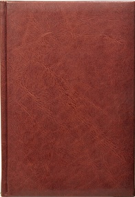 Ежедневник недатированный А5, Nature, коричневый