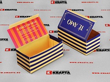 Самосборные коробочки для чая "TE AMO"