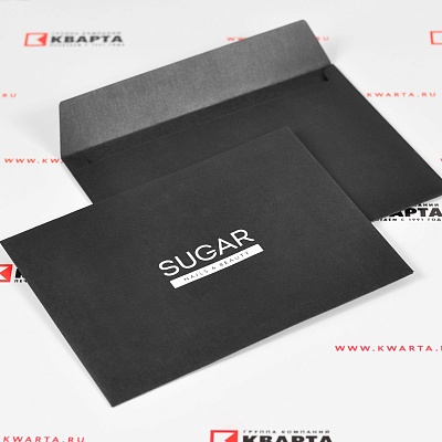 Брендированные конверты для "SUGAR"