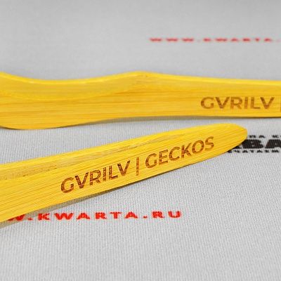 Деревянные зажимы (пинцеты) для "GVRILV | GECKOS"