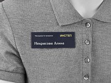 Бейдж с УФ-печатью для "ИНСТЕП"