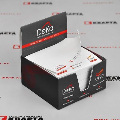 Кубарики с логотипом для "DeKa"