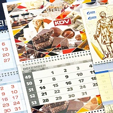 Разные дизайны календарных сеток делают каждый календарь уникальным!