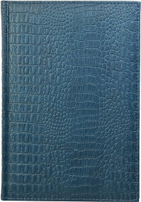 Ежедневник недатированный А5, Croco, изумрудный